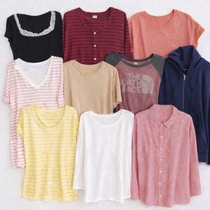 Women’s Size XL Tops Bundle | 10 Pieces | Mixed Brands | Closet Cleanout